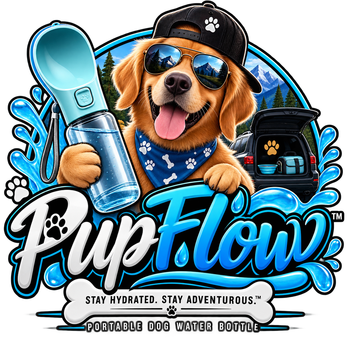     PupFlow™ Pet Travel Co.